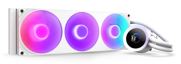[RL-KR360-W2] NZXT Kraken Plus 360 RGB Processore Raffreddatore di liquidi tutto in uno Bianco 1 pz