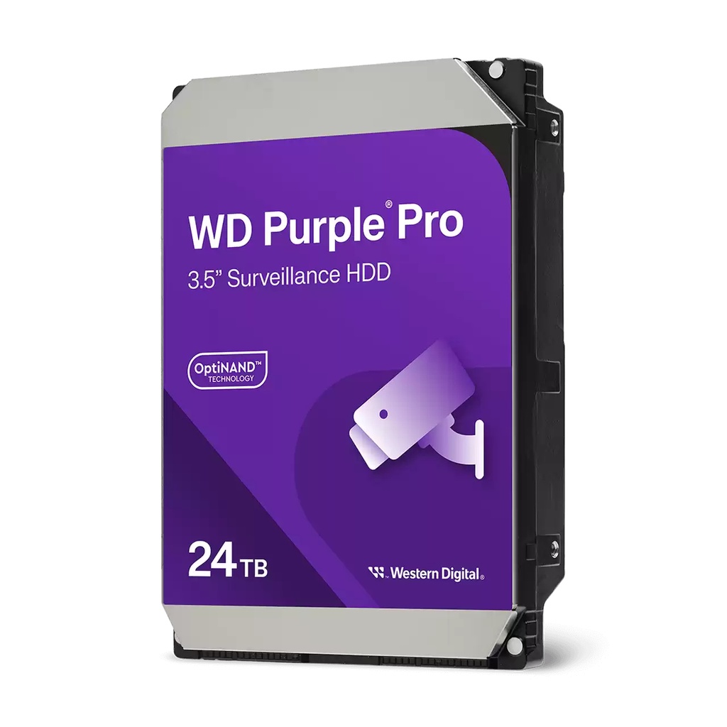 [WD240PURP] Western Digital Purple Pro WD240PURP disco rigido interno 24 TB 7200 Giri/min 512 MB 3.5" Serial ATA III