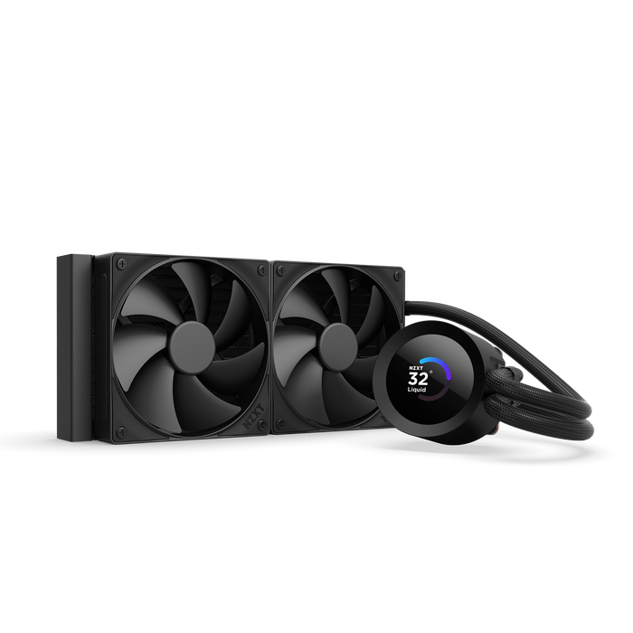 [RL-KN240-B2] NZXT Kraken Plus 240 Processore Raffreddatore di liquidi tutto in uno 12 cm Nero