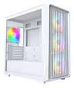 Case Montech X5M Midi-Tower Micro-ATX ARGB Vetro Temperato Bianco