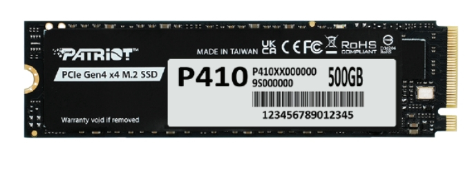 [P410P500GM28H] Patriot Memory P410 500 GB M.2 PCI Express NVMe