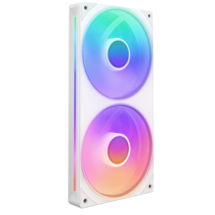 [RF-U24HF-W1] NZXT RF-U24HF-W1 sistema di raffreddamento per computer Case per computer Ventilatore Bianco