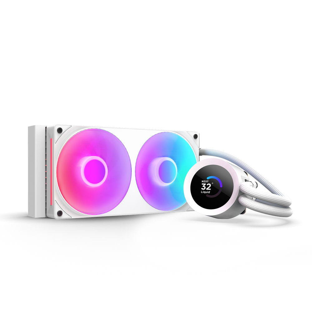 [RL-KR240-W2] NZXT Kraken Plus RGB 240 Processore Raffreddatore di liquidi tutto in uno 12 cm Bianco