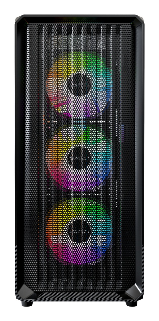 Case Montech X5 Midi-Tower ATX ARGB Vetro Temperato Nero