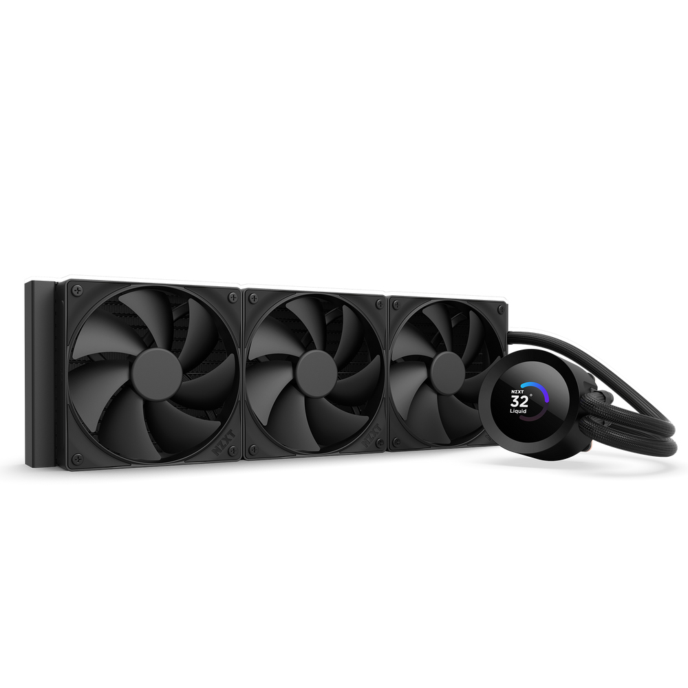 [RL-KN360-B2] NZXT Kraken Plus 360 Processore Raffreddatore di liquidi tutto in uno 12 cm Nero