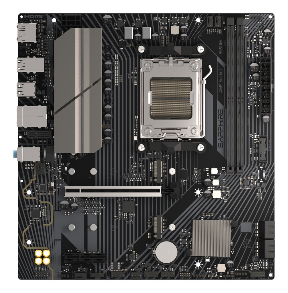 [52112-04-40G] Sapphire B650M-E AMD B650 Socket AM5 micro ATX