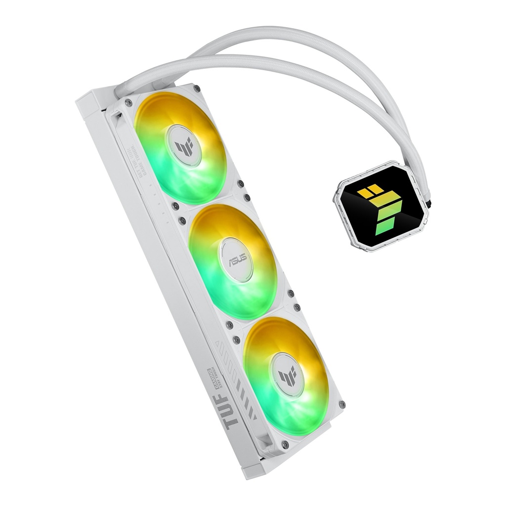 [90RC0192-B0EAY0] ASUS TUF Gaming LC III 360 ARGB White Edition Case per computer Raffreddatore di liquidi tutto in uno 12 cm Bianco