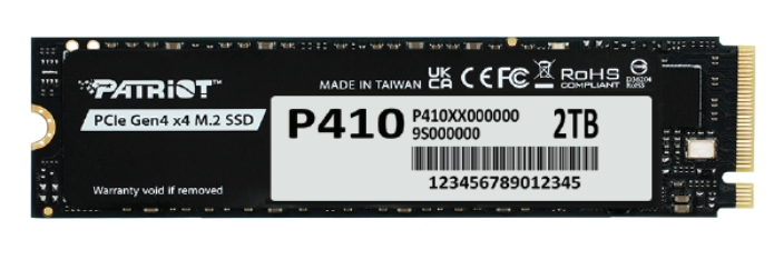 [P410P2TBM28H] Patriot Memory P410 2 TB M.2 PCI Express NVMe