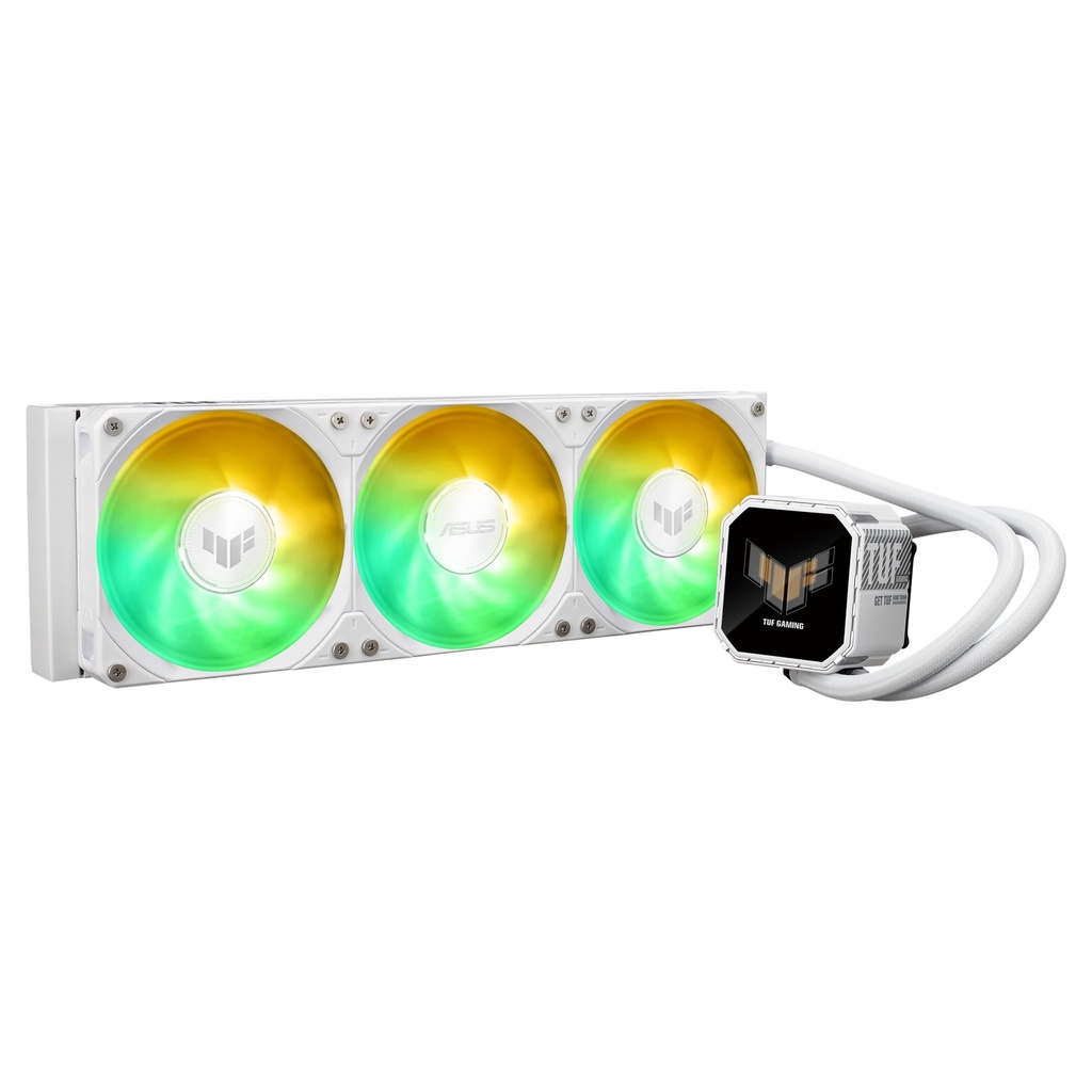 [90RC01A2-B0EAY0] ASUS TUF Gaming LC III 360 ARGB LCD White Edition Processore Raffreddatore di liquidi tutto in uno 12 cm Bianco 1 pz