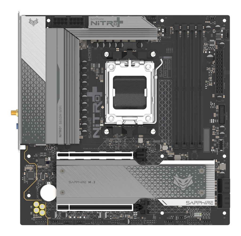 Scheda Madre Sapphire Nitro+ B850M WiFi Socket AM5 mATX DDR5
