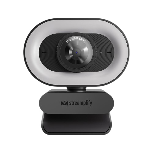 Streamplify CAM PLUS webcam 2 MP 1920 x 1080 Pixel USB Nero