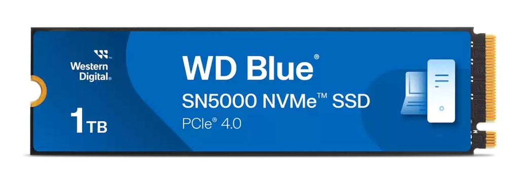 [WDS100T4B0E] Western Digital Blue SN5000 1 TB M.2 PCI Express 4.0 NVMe