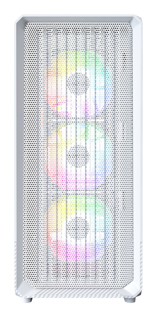 Case Montech X5 Midi-Tower E-ATX ARGB Vetro Temperato Bianco