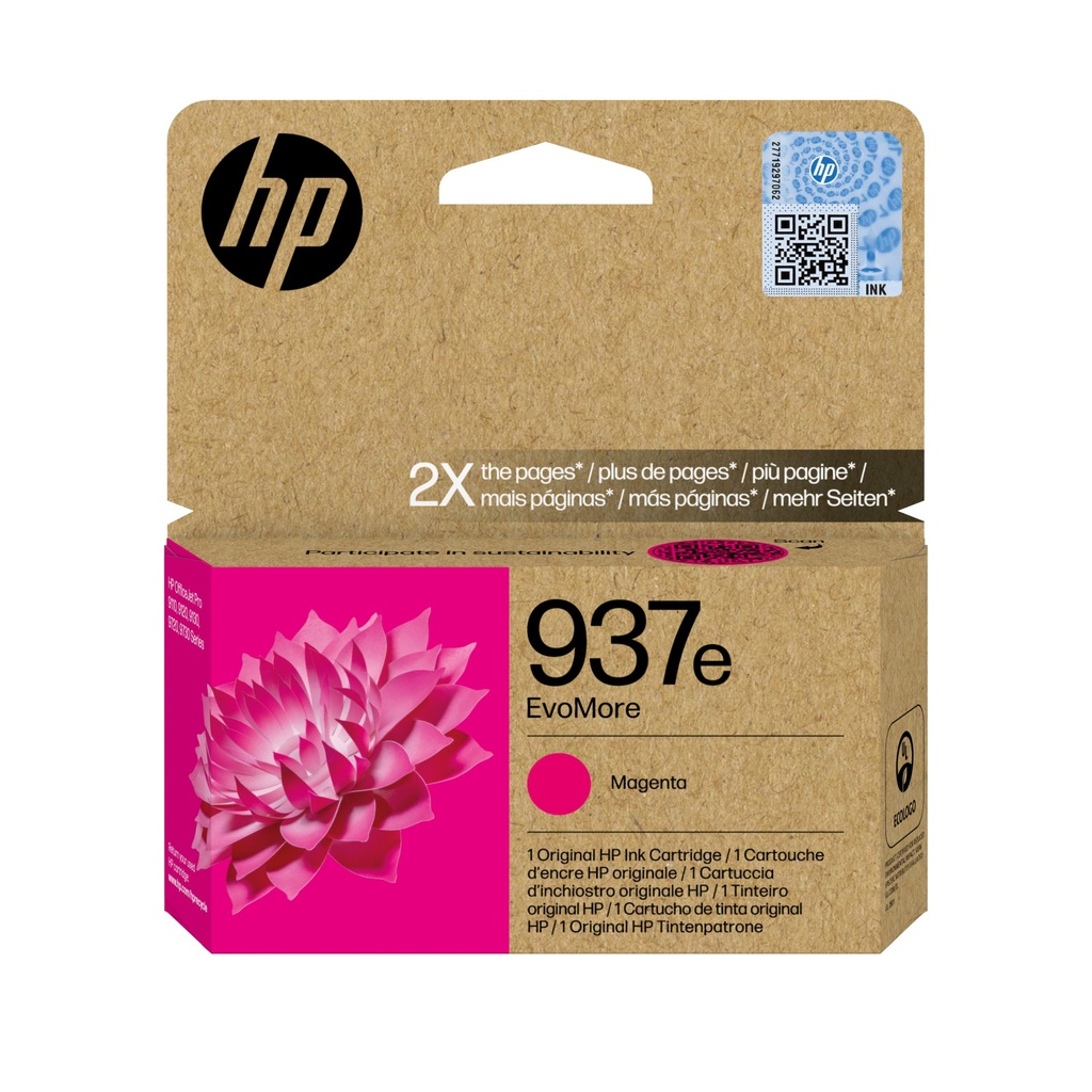 Cartuccia HP d'inchiostro magenta 4S6W7NE 937e 1650 Pagine