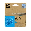 Cartuccia HP d'inchiostro ciano 4S6W6NE 937e 1650 Pagine