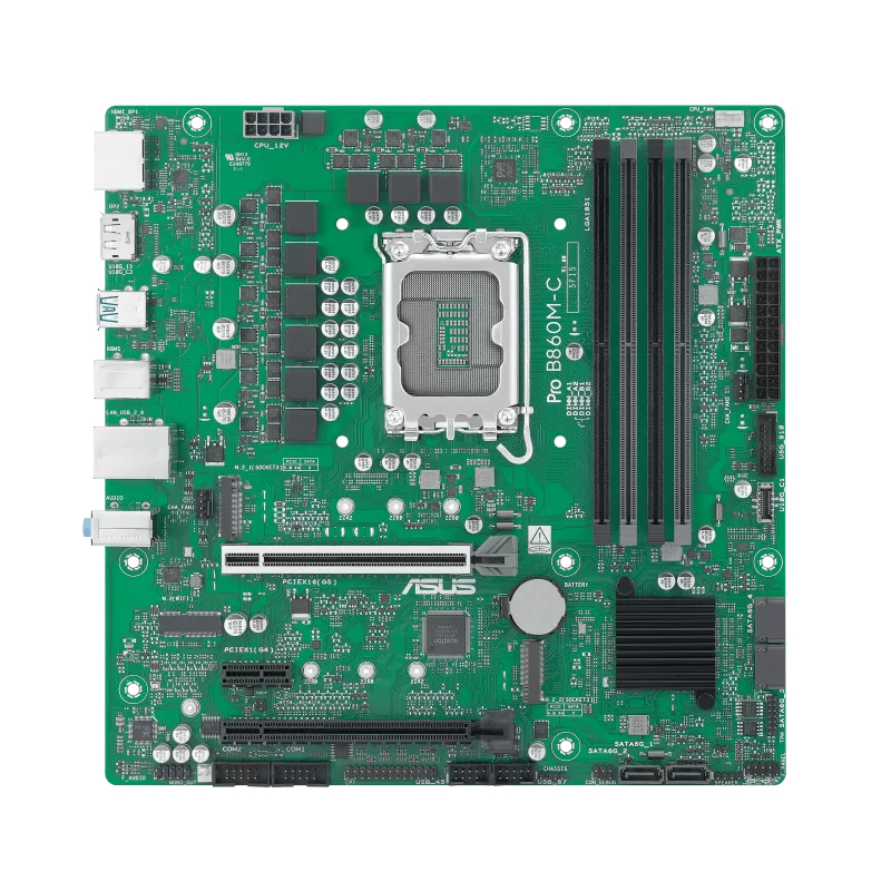 [90MB1MCP-M0EAYC] ASUS PRO B860M-C-CSM Intel B860 LGA 1851 (Socket V1) micro ATX