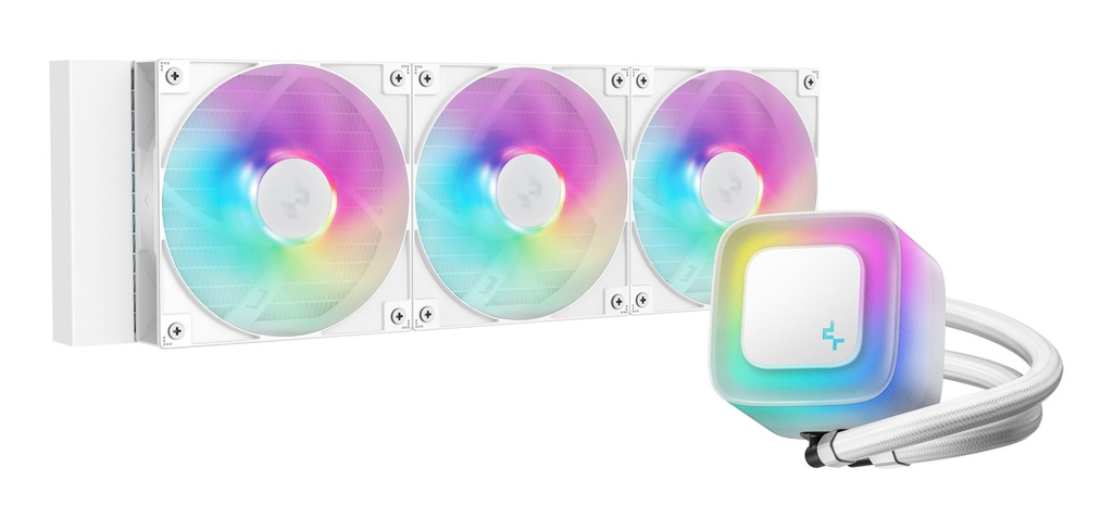 DeepCool LE360 WH V2 Processore Raffreddatore di liquidi tutto in uno 12 cm Bianco 1 pz