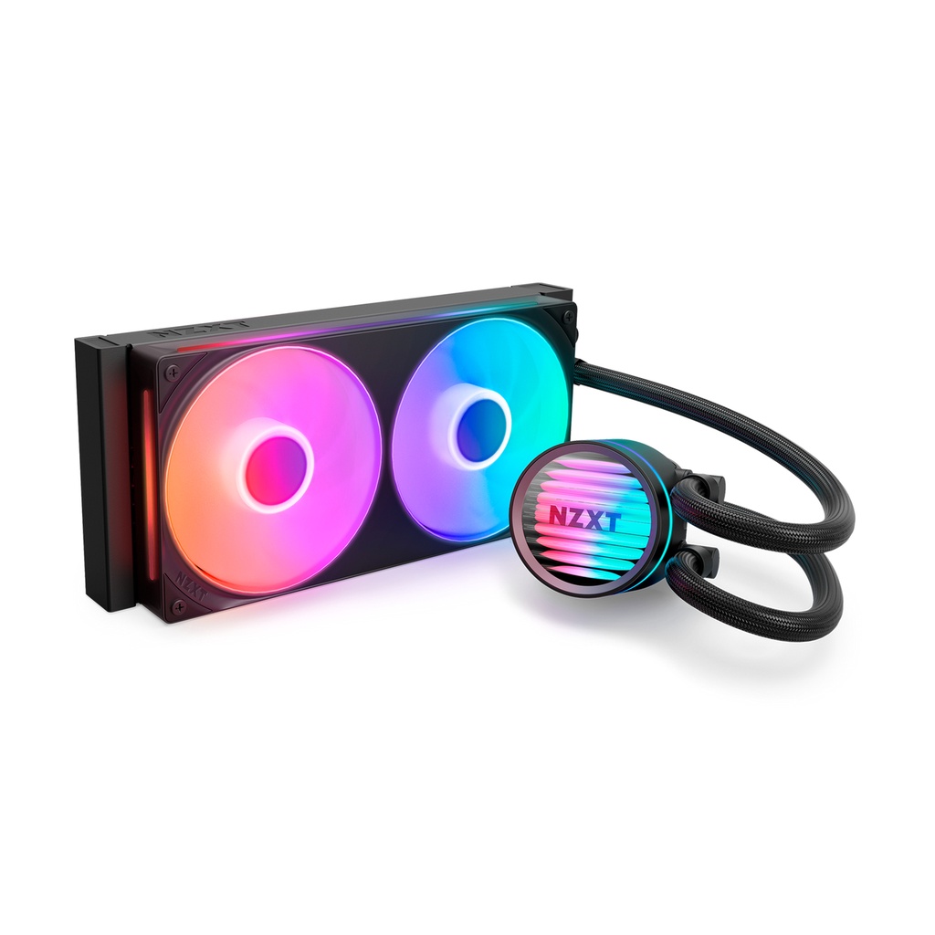 [RL-KR24C-B1] NZXT Kraken Core 240 RGB Processore Kit di raffreddamento a liquido 12 cm Nero 1 pz
