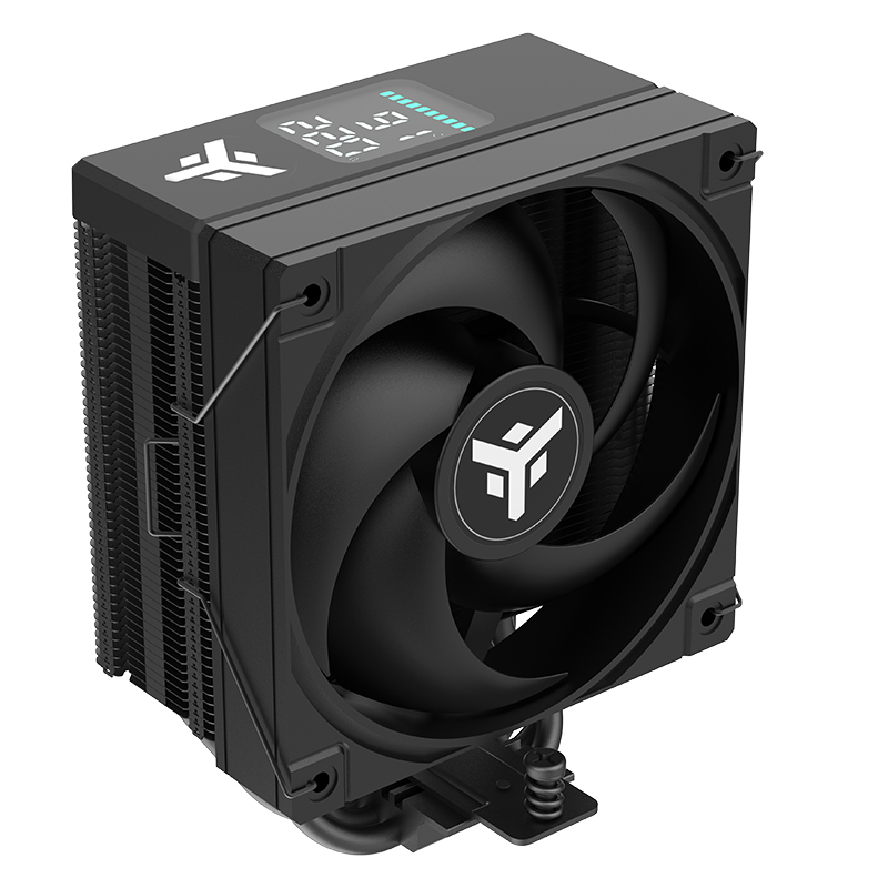 [ITACI4HAT] Dissipatore ad aria ICY-4HAT - Skt universale- 180W TDP- 4 Heatpipe- 12cm Fan- Digital Display
