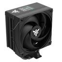 itek ICY-4HAT Processore Raffreddatore d'aria 12 cm Nero