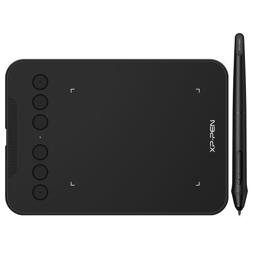 [DECO Mini4] XPPen DECO MINI 4 tavoletta grafica Nero 5080 lpi (linee per pollice) 101,6 x 76,2 mm USB