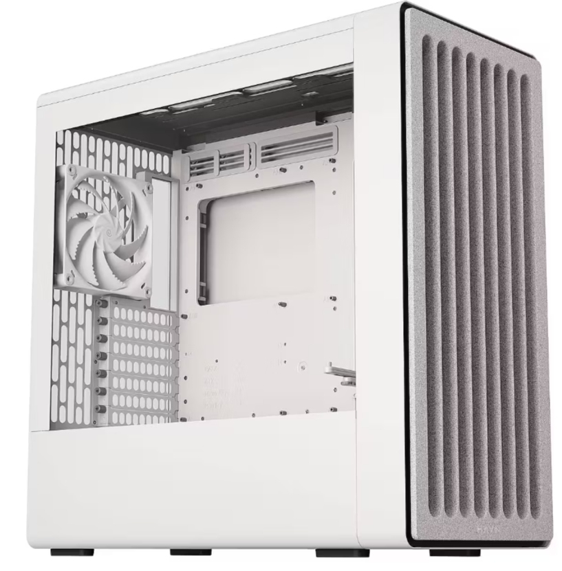 Case HAVN BF 360 Flow Midi Tower E-ATX Vetro Temperato Bianco