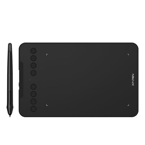 [DECO Mini7] XPPen DECO MINI 7 tavoletta grafica Nero 5080 lpi (linee per pollice) 177,8 x 111,1 mm USB