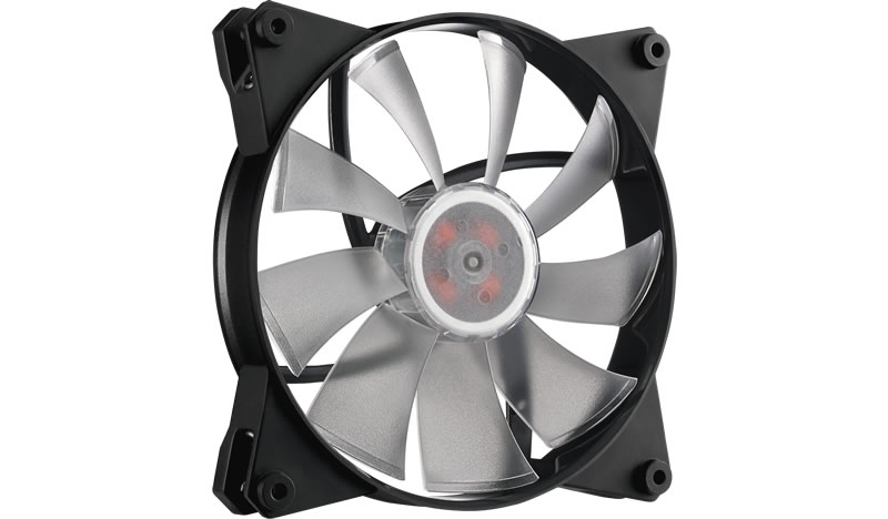 [MFY-F4DC-083PC-R1] MasterFan Pro 140 Air Pressure RGB PACK- ventola 140mm LED- 500 ~ 800 RPM- 3in1 con controller RGB