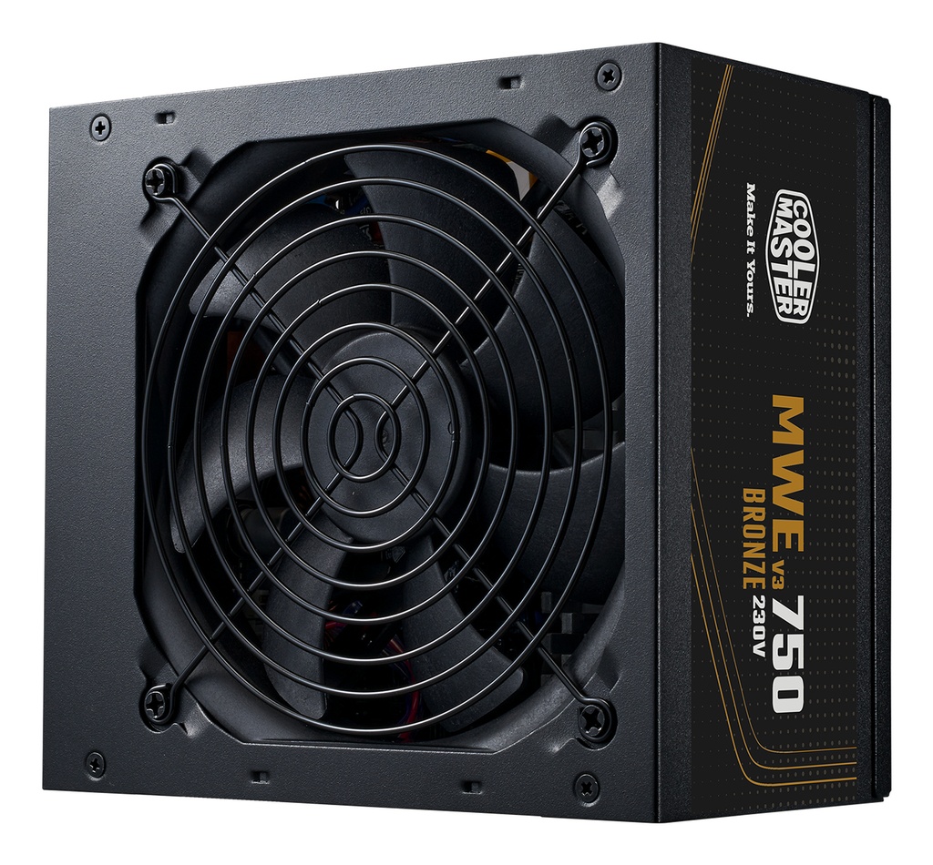 [MPE-7501-ACABW-3BEU] Cooler Master MWE Bronze 750 V3 230V alimentatore per computer 750 W 24-pin ATX ATX Nero