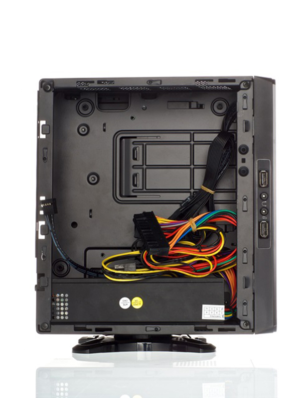 Case Itek SPIRIT Mini ITX 130W PSU Card Reader 2xUSB3 Vesa