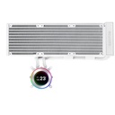 Lian Li GA II Hydroshift II LCD-C 360N Processore Raffreddatore di liquidi tutto in uno Bianco