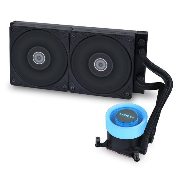 [GA2L24PB] Lian Li GA II LITE Processore Raffreddatore di liquidi tutto in uno 12 cm Nero 1 pz