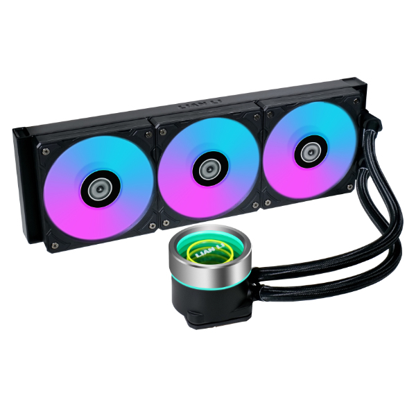 [GA2T36B] Lian Li GA II TRINITY Case per computer Raffreddatore di liquidi tutto in uno 12 cm Nero 1 pz