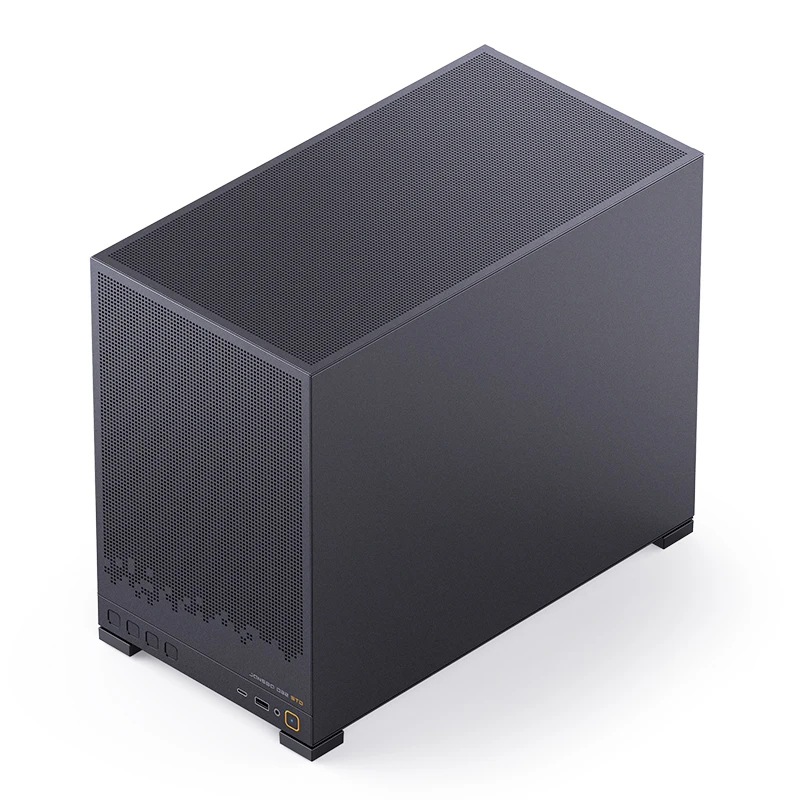 Case Jonsbo D32 STD Black Mini mATX Vetro Temperato Nero