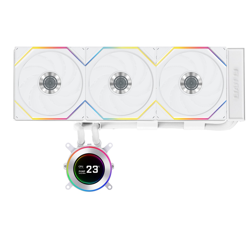 [GHS2LCD36TW] Lian Li GA II Hydroshift II LCD-C 360TL Processore Raffreddatore di liquidi tutto in uno 12 cm Bianco 1 pz