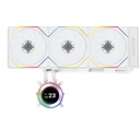 Lian Li GA II Hydroshift II LCD-C 360TL Processore Raffreddatore di liquidi tutto in uno 12 cm Bianco 1 pz