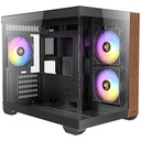 Antec CX600M Midi Tower Nero, Legno