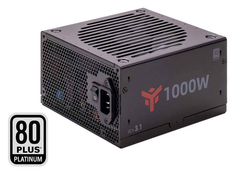 [ITPSEPBI1000] Alimentatore PBI1000 - 1000W- 80Plus Platinum- ATX 3.1- Ventola FDB 14cm- Cond Giapponesi- Modulare