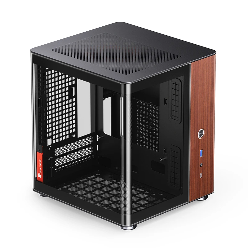 Case Jonsbo TK 0  Mini Tower Mini ITX Vetro Temperato Nero