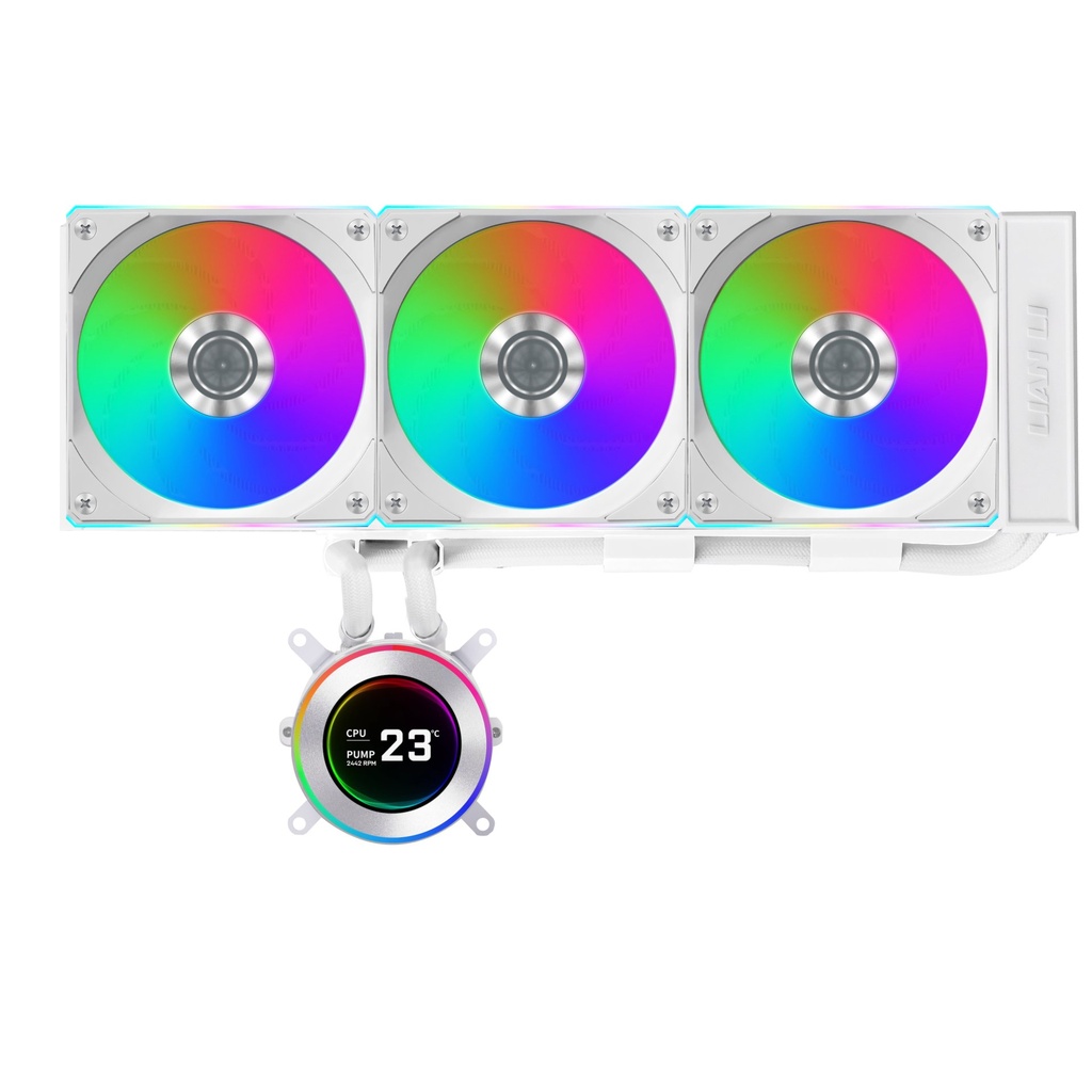 [GHS2LCD36RW] Lian Li GA II Hydroshift II LCD-C 360CL Processore Raffreddatore di liquidi tutto in uno 12 cm Bianco 1 pz