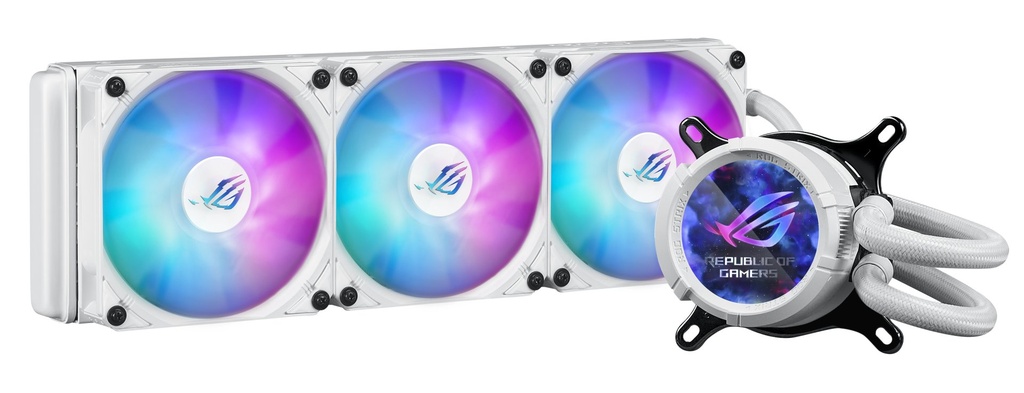 [90RC00W2-M0UAY0] ASUS ROG Strix LC III 360 ARGB White Edition Processore Raffreddatore di liquidi tutto in uno 12 cm Bianco