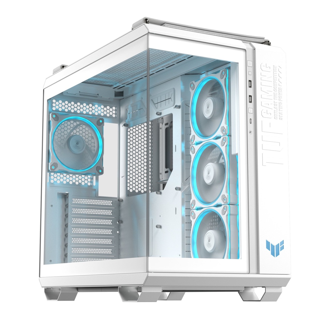 [90DC0093-B19010] ASUS TUF GAMING GT502 Horizon TG ARGB White Midi Tower Bianco