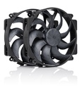 Noctua NF-A14X25R G2PWM SX2 CHBK Case per computer Ventilatore 14 cm Nero 2 pz