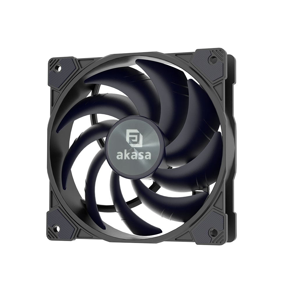 [AK-FN128] Akasa Alucia SM12 Case per computer Ventilatore 12 cm Nero 1 pz