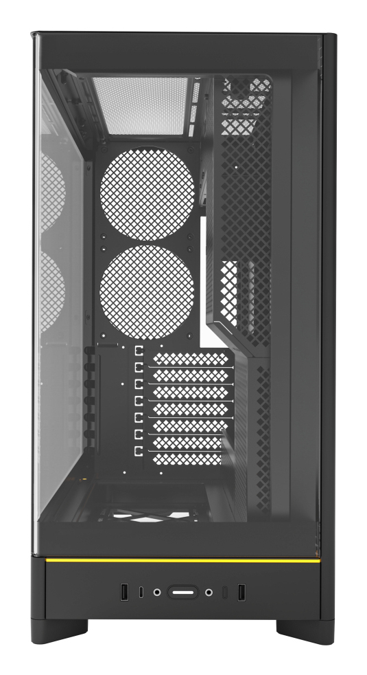 [HS02 (B)] Case Montech HS02 Midi Tower ATX Vetro Temperato ARGB Nero