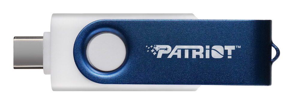 [PS32GX550AAD] Patriot Memory Xporter X550 unità flash USB 32 GB USB Type-A / USB Type-C 3.2 Gen 1 (3.1 Gen 1) Blu, Bianco