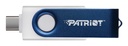 Patriot Memory Xporter X550 unità flash USB 32 GB USB Type-A / USB Type-C 3.2 Gen 1 (3.1 Gen 1) Blu, Bianco