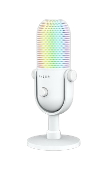 Razer Seiren V3 Chroma Bianco Microfono per PC
