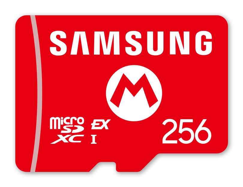 [10016156] MICRO SDXC SAMSUNG Nintendo Switch 2 "Super Mario" 256 GB