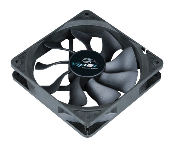 [AK-FN065] Akasa Viper Case per computer Ventilatore 12 cm Nero